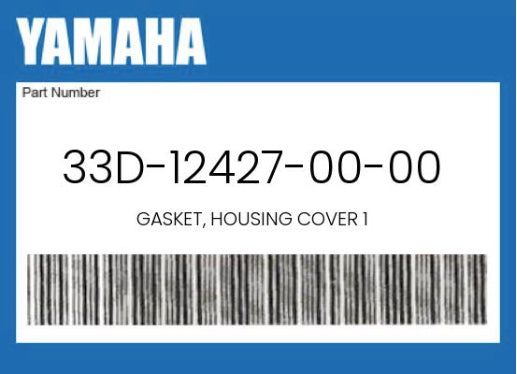 YAMAHA OEM WATER PUMP COVER GASKET