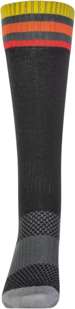 FLY RACING THIN MX SOCKS - BLACK (SIZE SM/MD)
