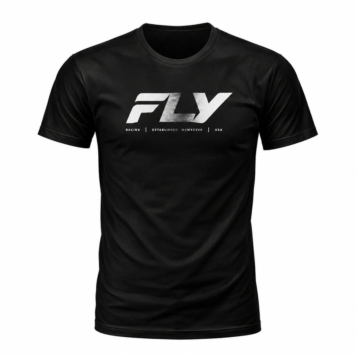 FLY RACING FLY WORLDWIDE TEE BLACK