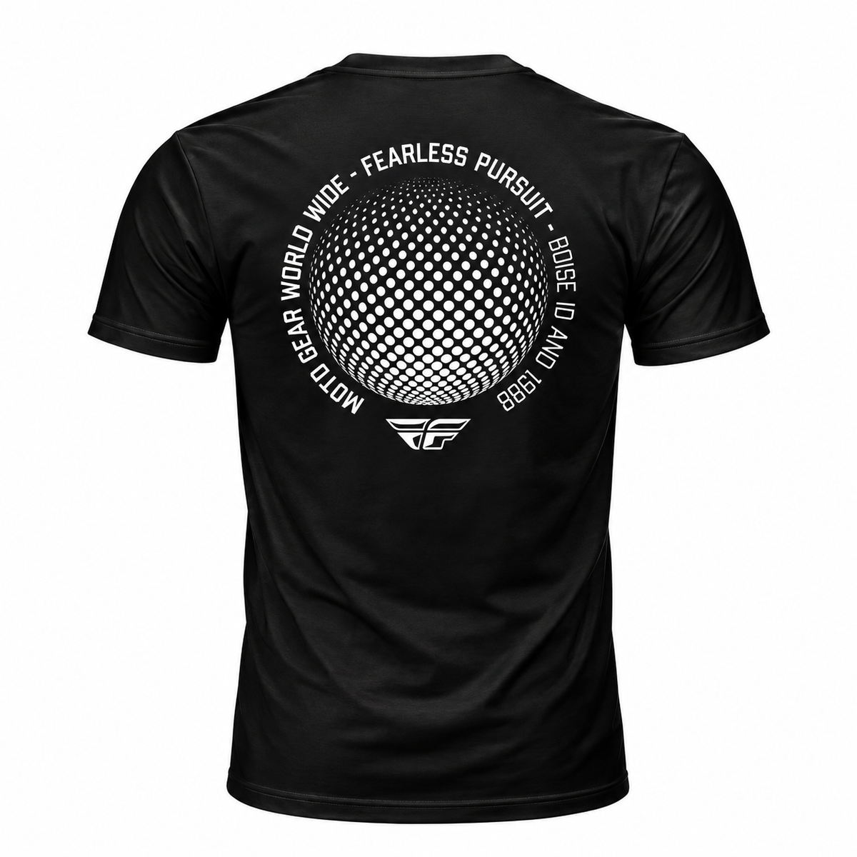 FLY RACING FLY WORLDWIDE TEE BLACK