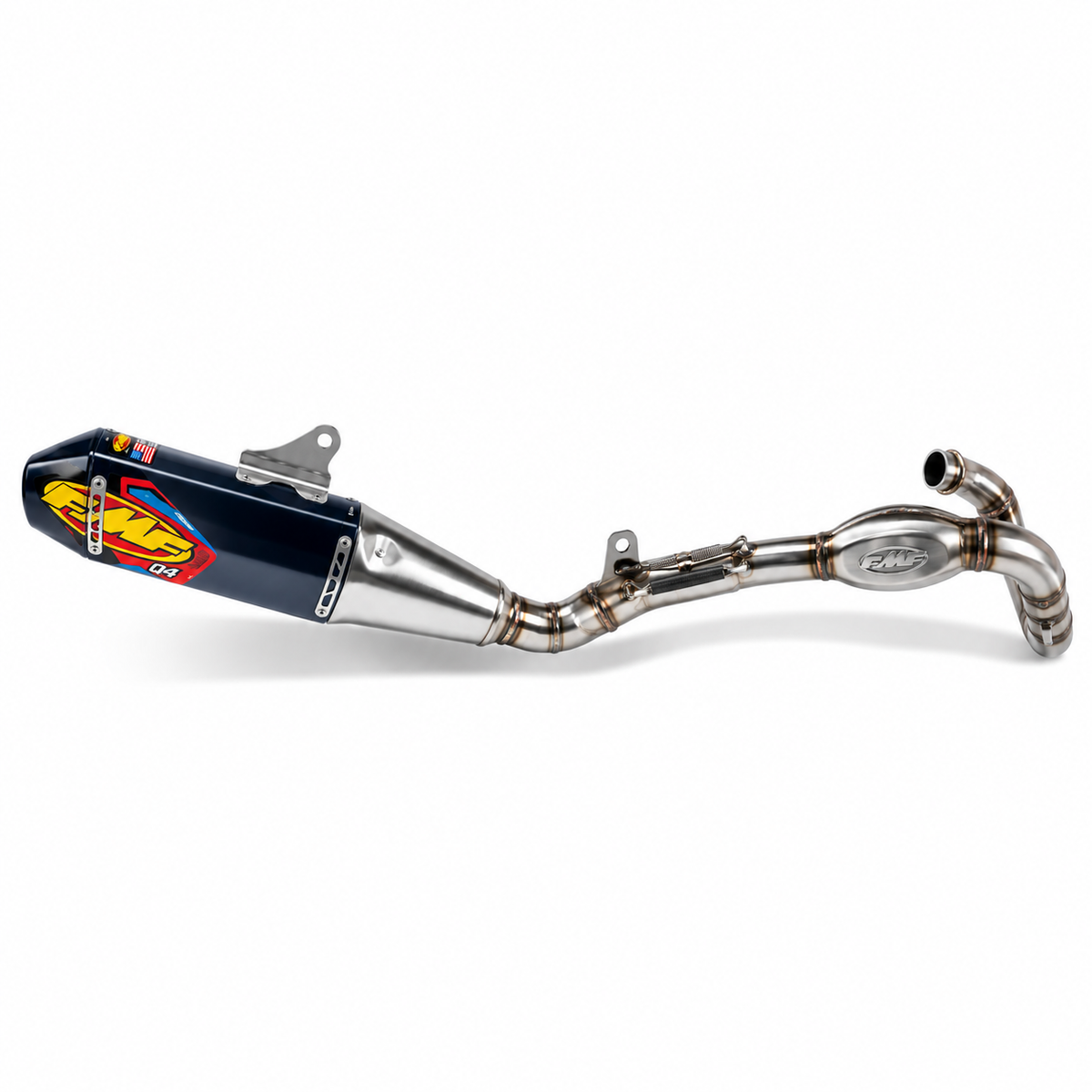 FMF STAINLESS STEEL ALUM. FACT-4.1 RCT W/R.CARBON CAP FULL SYSTEM FOR CRF 250R/RX 22-26