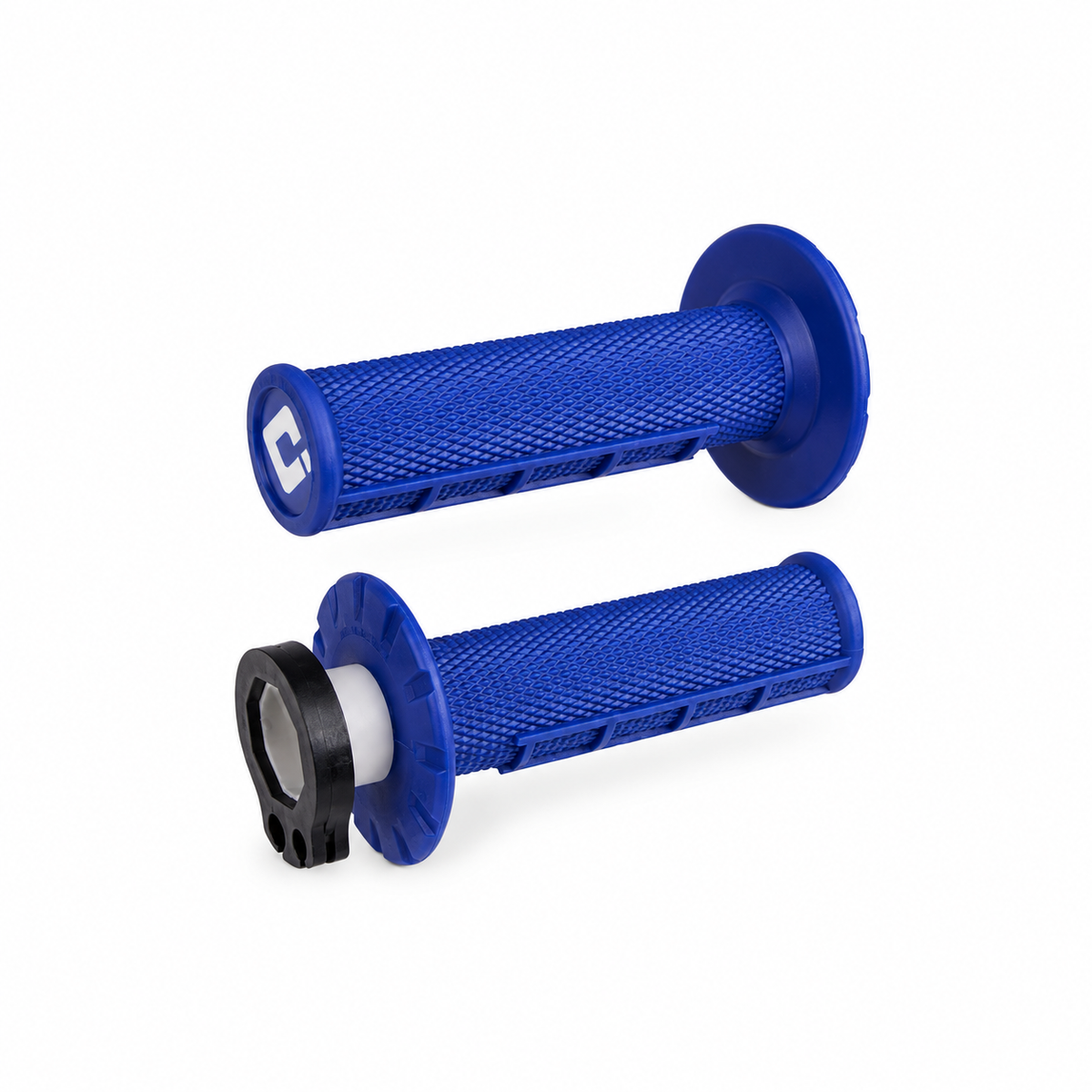 ODI MX V2 LOCK-ON GRIPS – HALF-WAFFLE BLACK