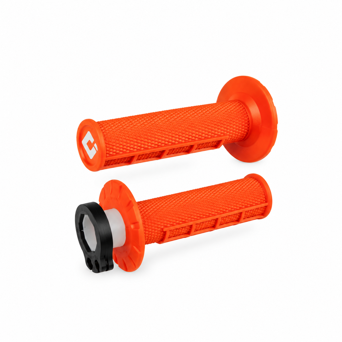 ODI MX V2 LOCK-ON GRIPS – HALF-WAFFLE BLACK
