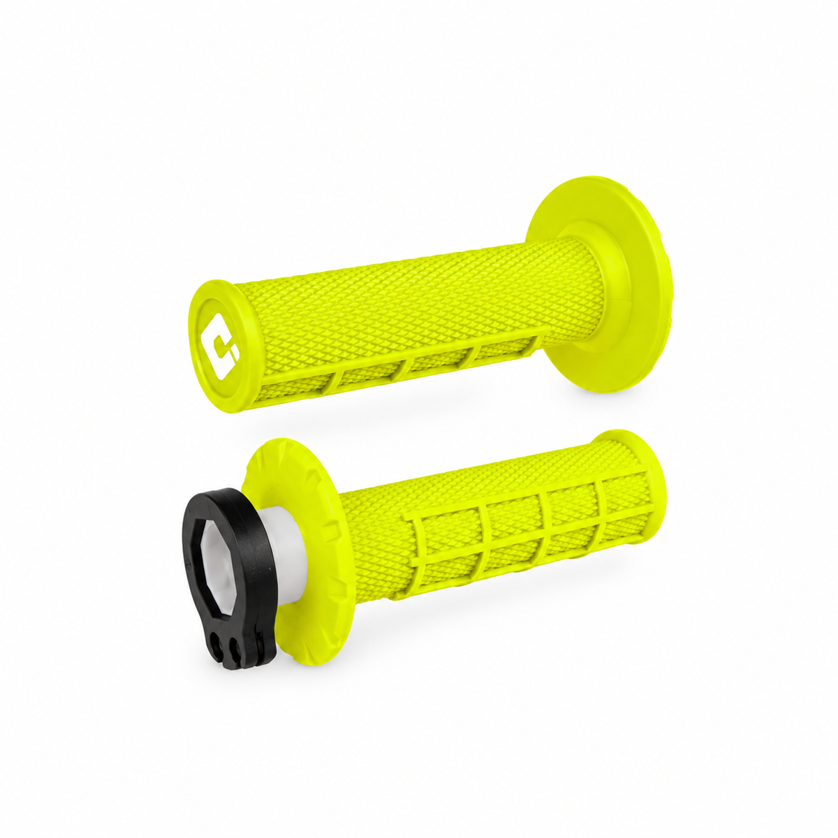 ODI MX V2 LOCK-ON GRIPS – HALF-WAFFLE BLACK