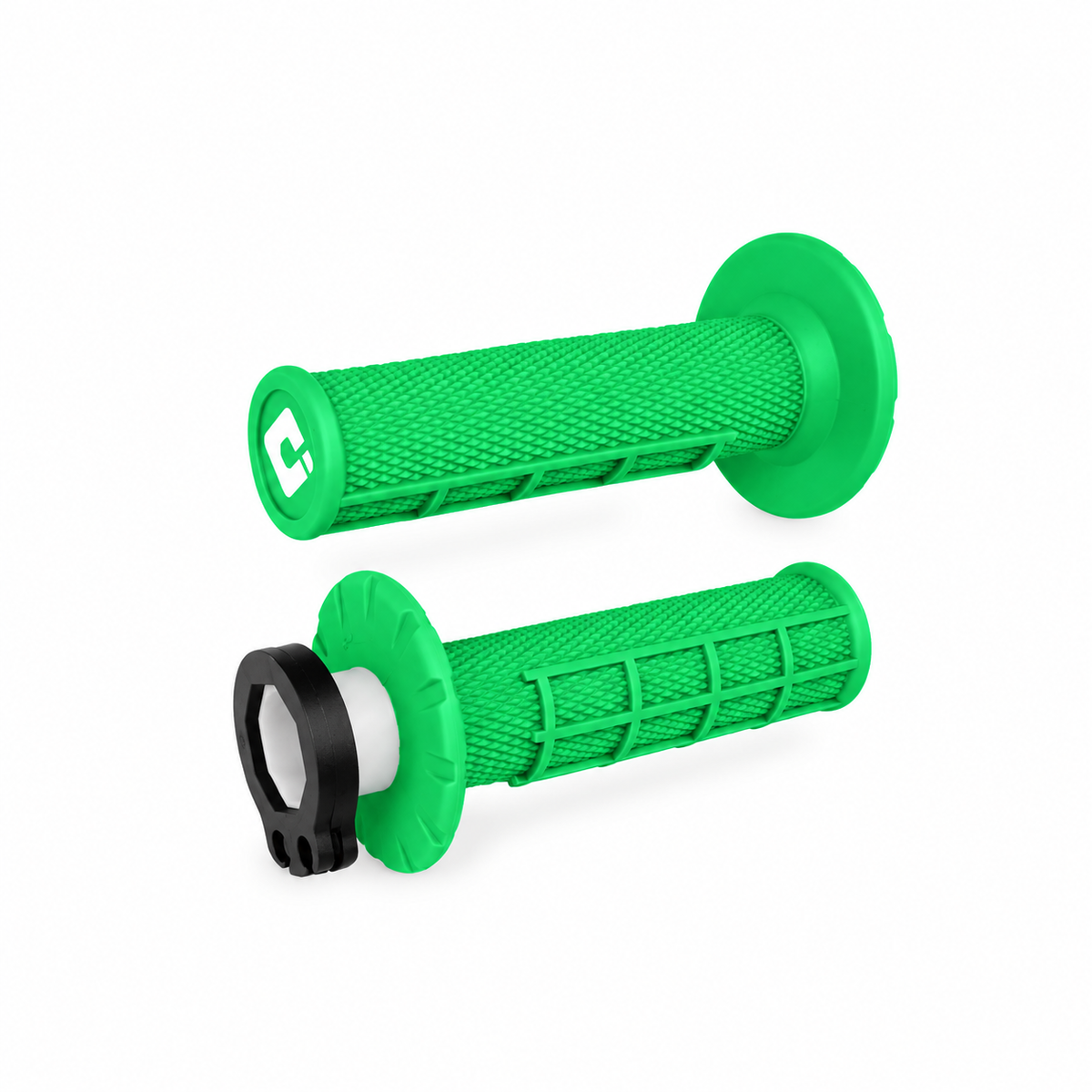ODI MX V2 LOCK-ON GRIPS – HALF-WAFFLE BLACK