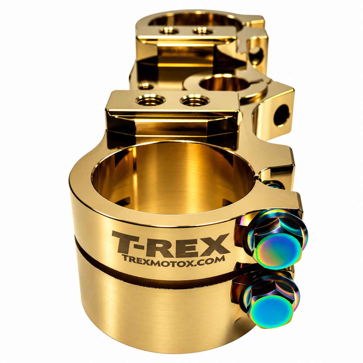 Cobra 50cc T-Rex Triple Clamp w/adjustable T-Rex Bar Mounts