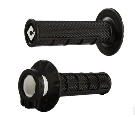 ODI HALF WAFFLE UNIVERSAL LOCK-ON GRIP BLACK