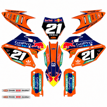 Moto 1 Custom Graphic Kit