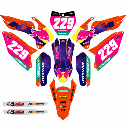 Moto 1 Custom Graphic Kit