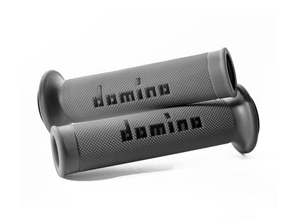 DOMINO ROAD-RACING DUAL COMPOUND GRIPS – GREY/BLACK SKU: A01041C4052B7-0