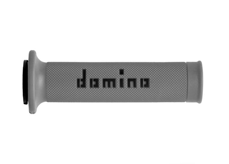DOMINO ROAD-RACING DUAL COMPOUND GRIPS – GREY/BLACK SKU: A01041C4052B7-0