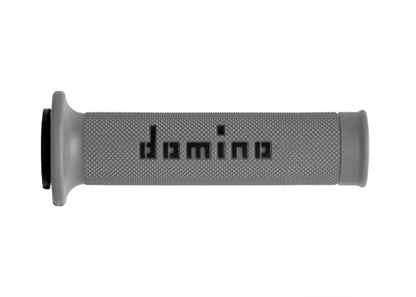 DOMINO ROAD-RACING DUAL COMPOUND GRIPS – GREY/BLACK SKU: A01041C4052B7-0