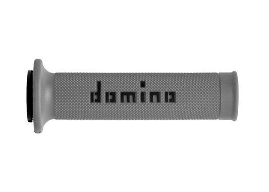 DOMINO ROAD-RACING DUAL COMPOUND GRIPS – GREY/BLACK SKU: A01041C4052B7-0