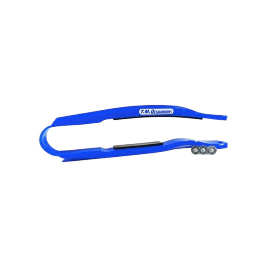 TM DESIGNWORKS BAJA ENDURANCE FRONT CHAIN SLIDER - YAMAHA BLUE