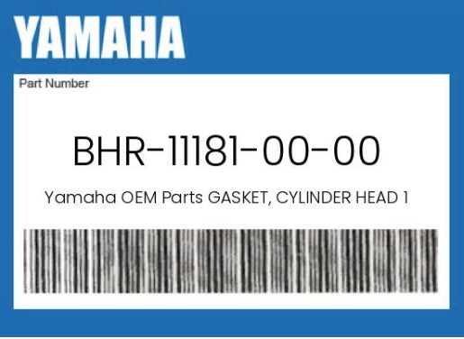YAMAHA OEM CYLINDER HEAD GASKET