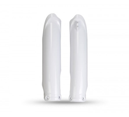 UFO FORK SLIDER PROTECTORS WHITE - YZ 250F/FX - YZ 450F/FX - WR 250/450F