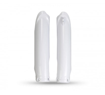 UFO FORK SLIDER PROTECTORS WHITE - YZ 250F/FX - YZ 450F/FX - WR 250/450F