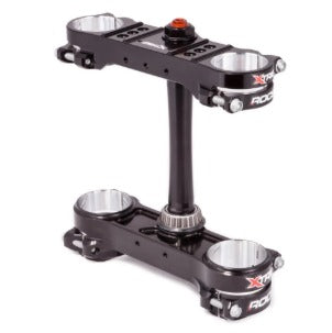 XTRIG ROCS TECH CLAMP SET BLACK 22MM FOR HUSQVARNA/GASGAS/KTM