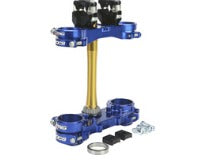 XTRIG ROCS TECH CLAMP SET BLUE YAMAHA - YZ125 06-26 - YZ250/F 06-26 - YZ450F 10-26
