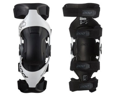 POD K4 V2.0 KNEE BRACE (PR) WHT/BLK